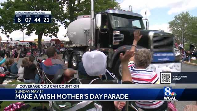 Make-a-Wish Mother's Day convoy is coming to the Susquehanna Valley next weekend - Vimarsana News