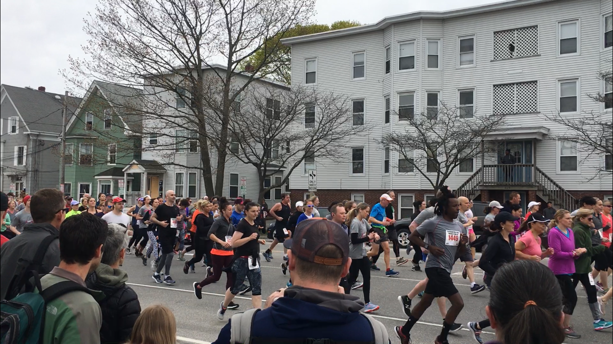 Dozens celebrate moms with annual Portland Sea Dogs Mother's Day 5K