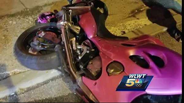 Motorcyclist speaks out after collision caught on camera