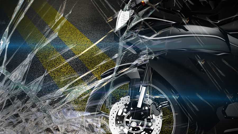 vehicle vs motorcycle crash