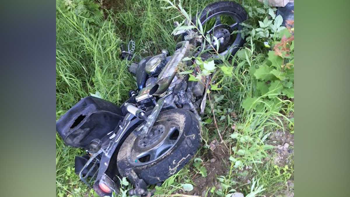 Motorcyclist survives night in woods after crash in rural Maine