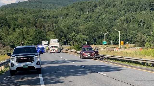 Police investigate fatal motorcyle crash on I-89 North In Richmond - Vimarsana News