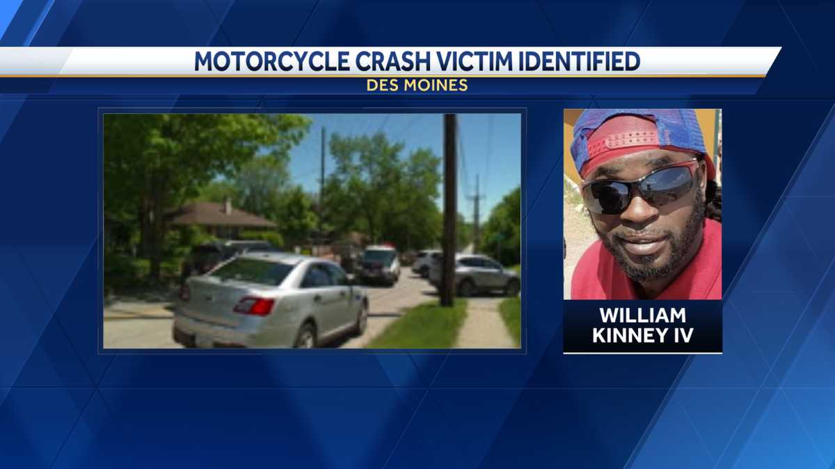 Des Moines Police: Motorcyclist critically injured in Friday crash