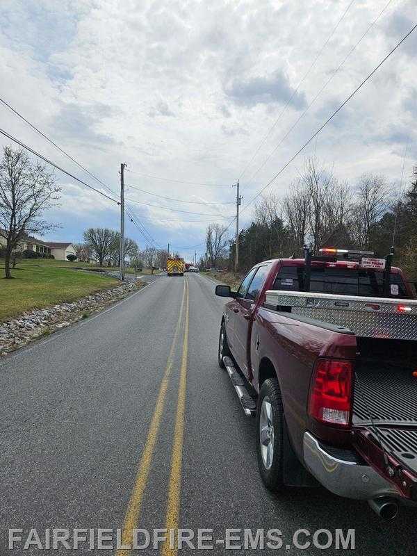 1 person taken to hospital after motorcycle crash in Adams County, Pa.