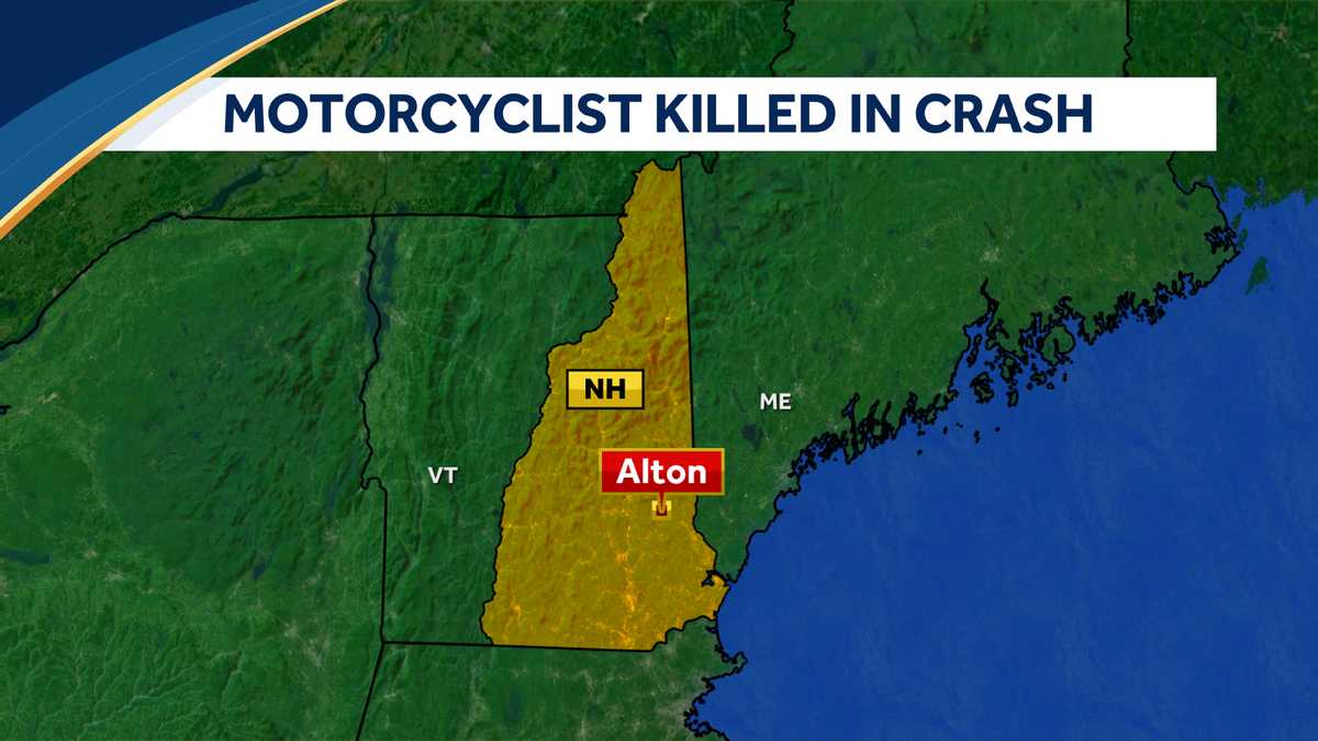 Motorcyclist dead after collision with pickup truck in Alton – WMUR Manchester