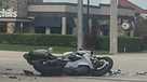 Motorcycle crash