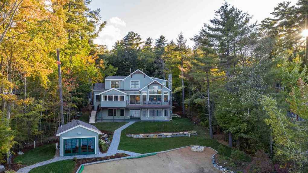 Mansion Monday Brandnew waterfront home in Moultonborough