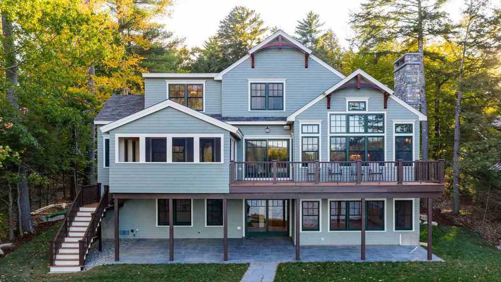 Mansion Monday Brandnew waterfront home in Moultonborough