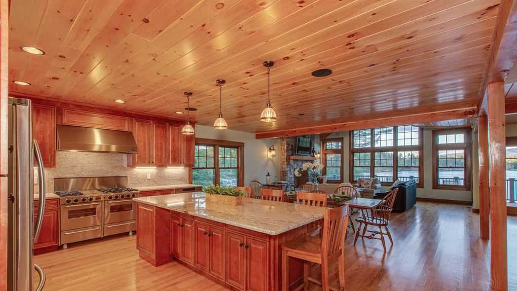 Mansion Monday: Brand-new waterfront home in Moultonborough