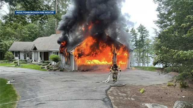 NH garage fire causes more than $100k in damage, officials say - Vimarsana News