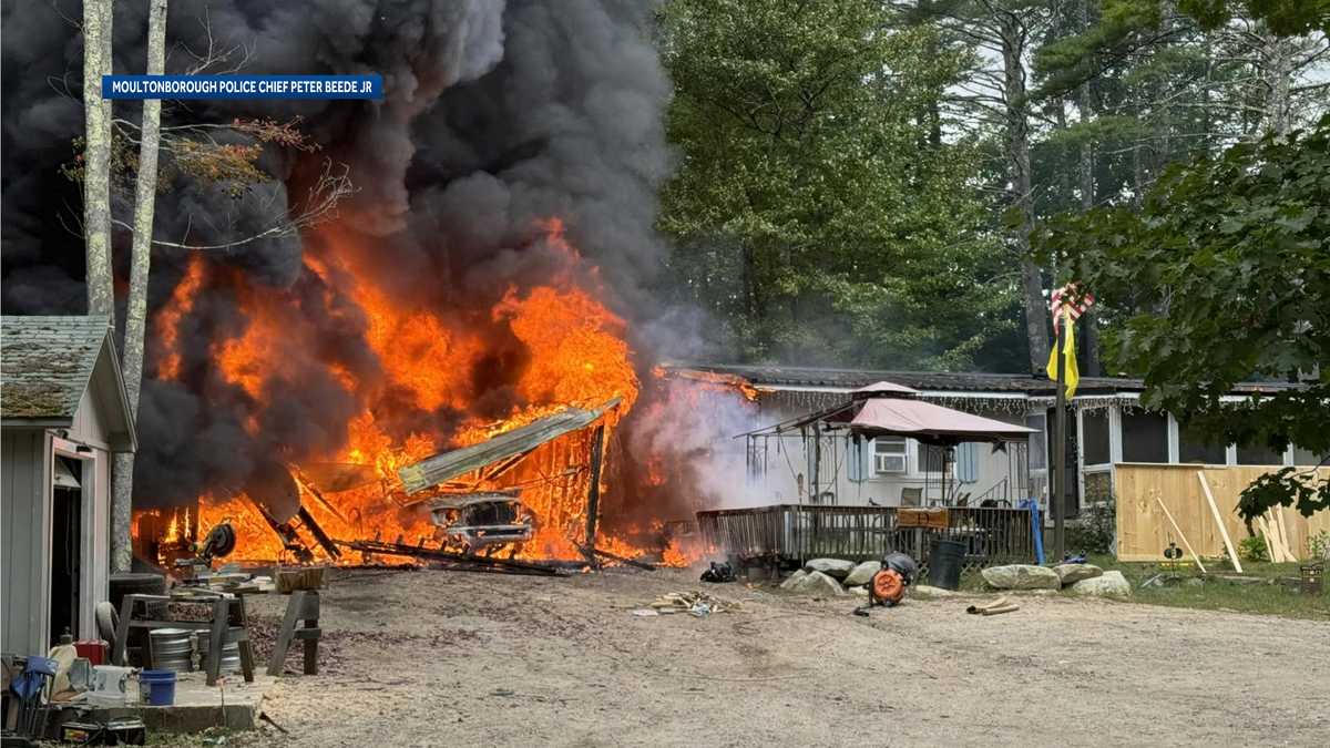 Family displaced after fire leaves N.H. home uninhabitable