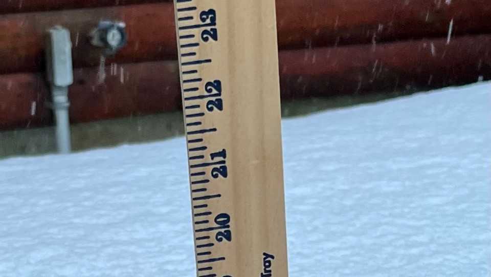 NH snow totals by town Jan. 2223, 2023