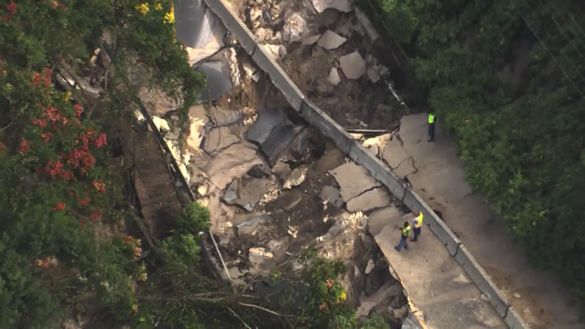 Repairs on Donnelly Street near completion months after roadway washout in Lake County
