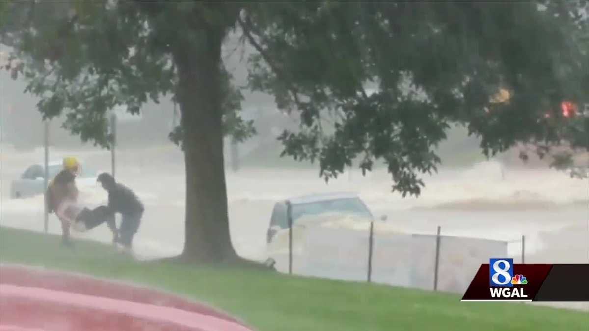 Water rescue caught on camera First responders, woman saved describe what happened