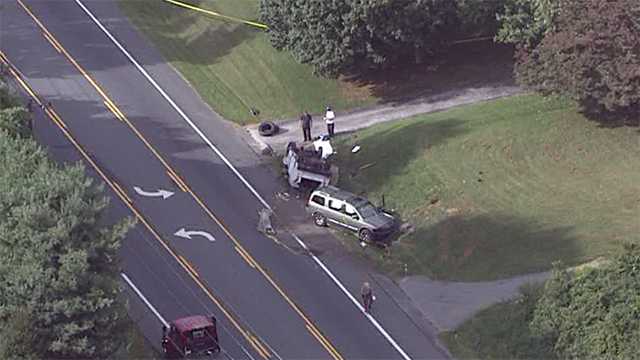 1 dead, 1 injured in crash on Mountain Road in Fallston