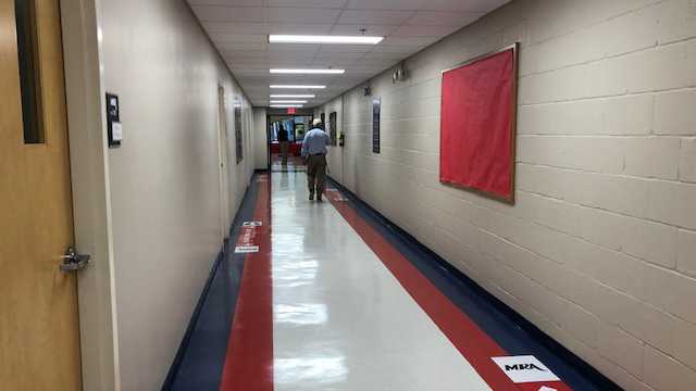 MRA hallway