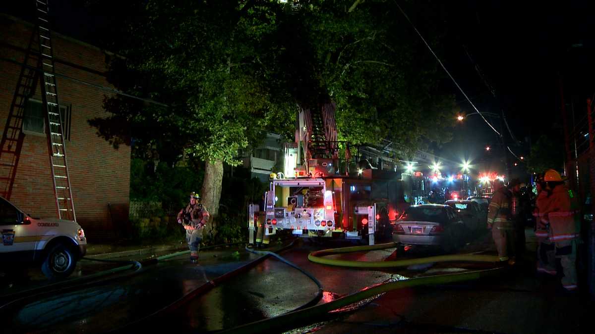Fire causes roof to collapse in Mount Oliver Borough