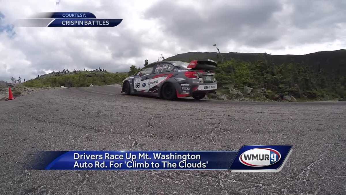 Drivers race up Mount Washington Sunday