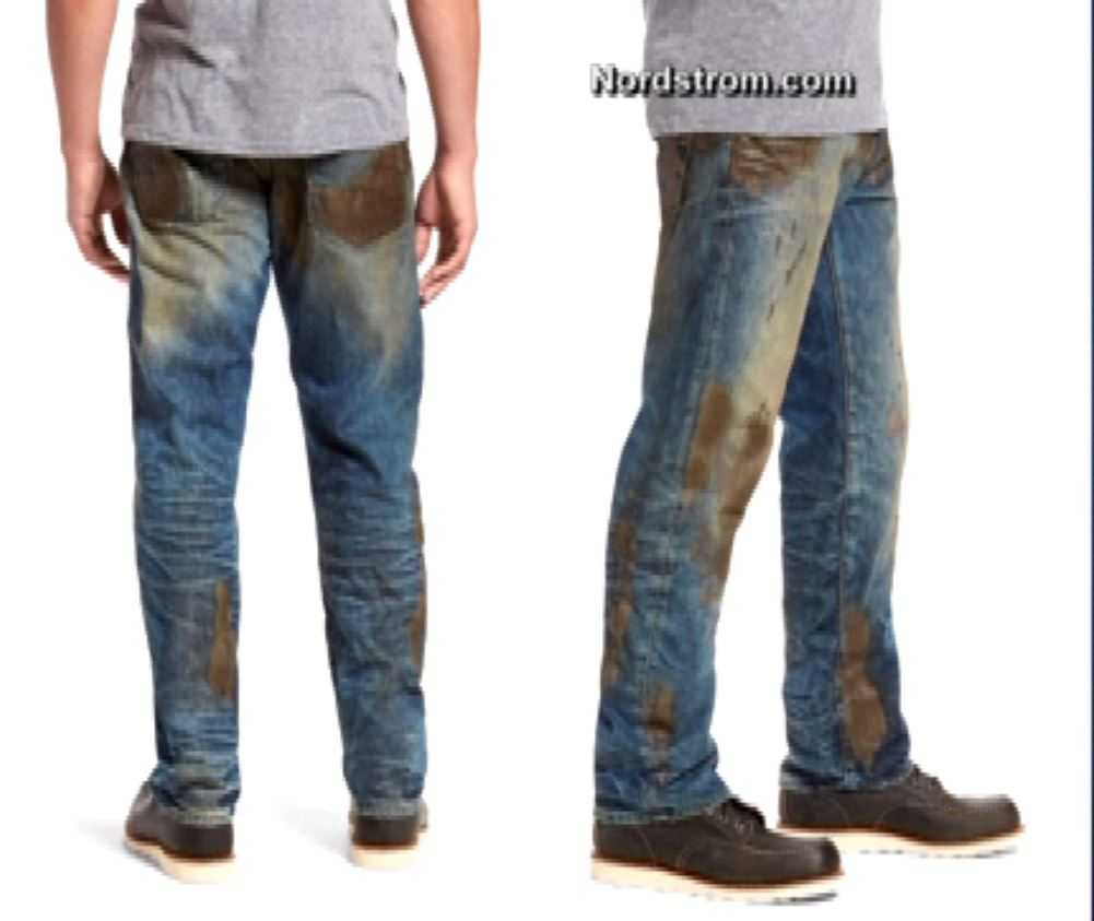 Nordstrom selling jeans covered in fake 