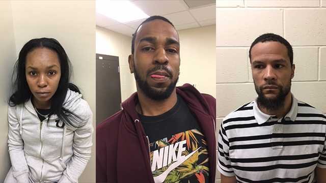 3 arrested after traffic stop leads to heroin, cocaine bust