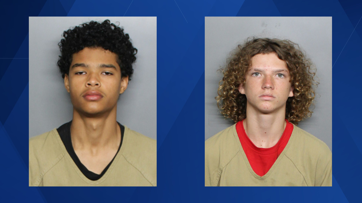 Two Florida teens suspects in more than 28 car burglaries, including ...