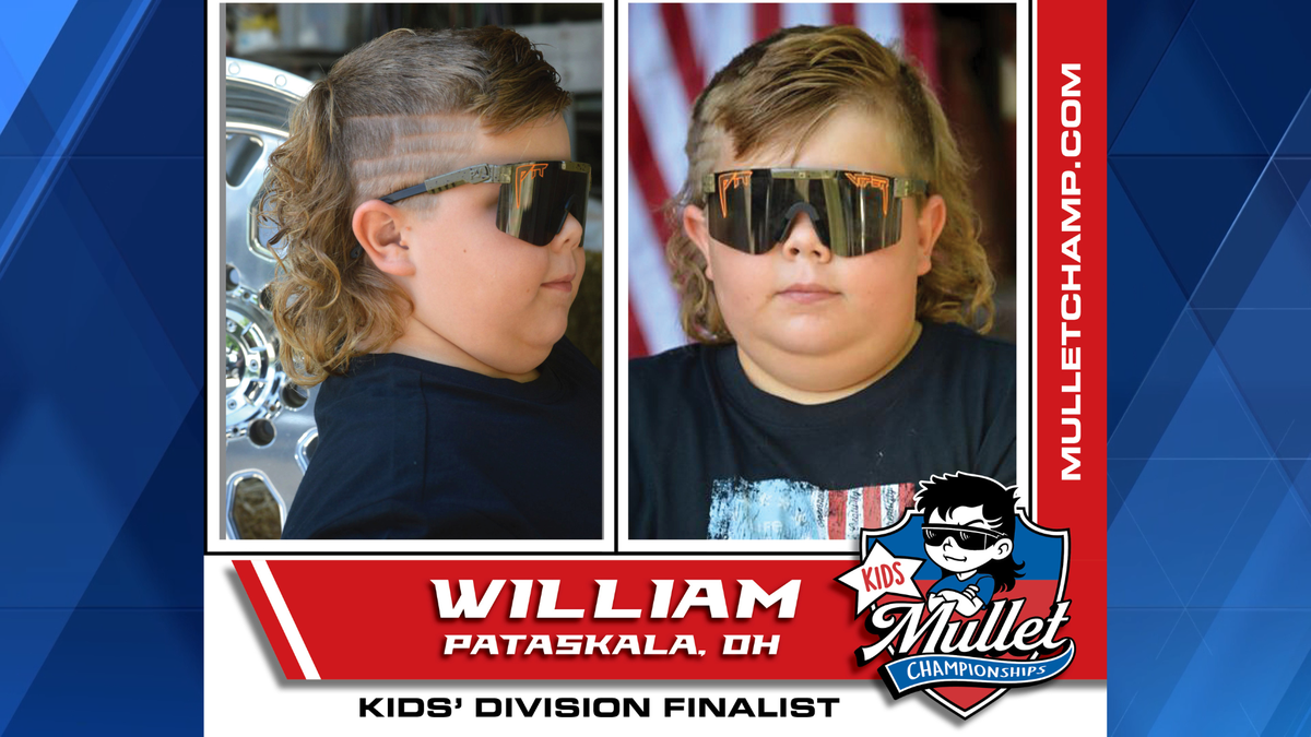 Ohio kid wins third place in nationwide mullet competition