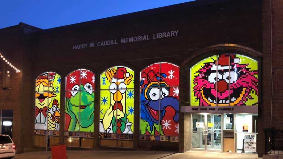 Community Created Post-It Note Art at Library for Windows on Main - Needs  You! — A Little Beacon Blog