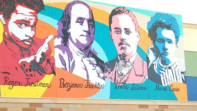 StreetSpark mural gets new home at Wilson Middle School - Vimarsana News