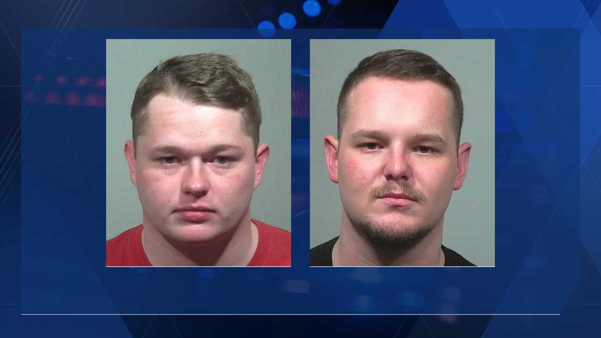Maine men accused of firing multiple shots from a moving car in Gray