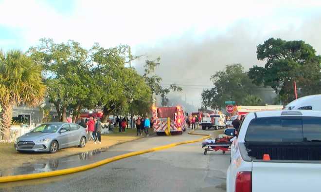 Incendio en el hotel Myrtle Beach