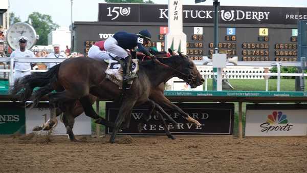 Kentucky Derby 150: Mystik Dans wins
