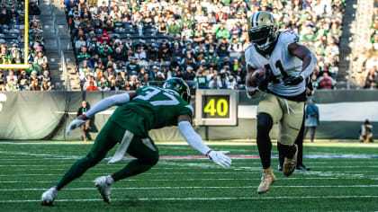 Kamara carries Saints past Jets, New Orleans snaps 5-game losing streak