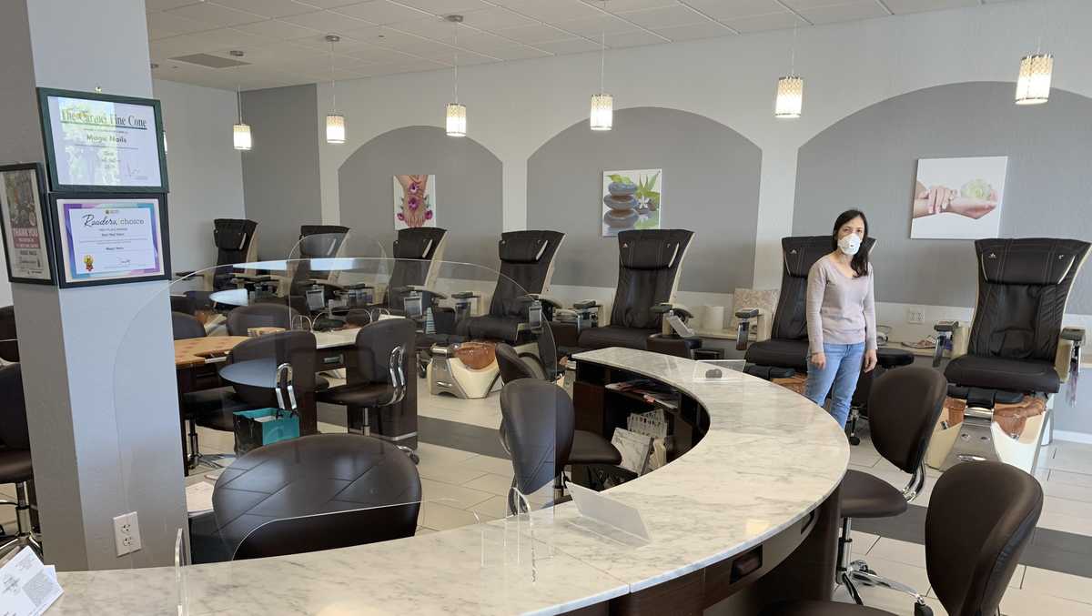 Nail Salons question why they can't reopen