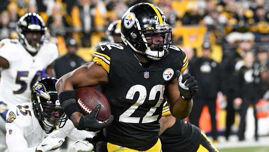 Steelers Depot 7⃣ on X: Yinz got Najee Harris envy bad. lolololololol # Steelers  / X