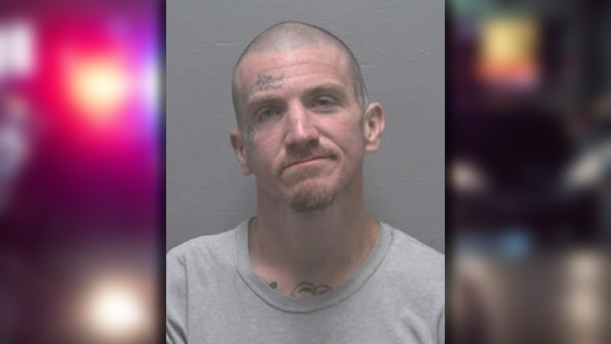 Naked man arrested after damaging hotel property, kicking officer, police say