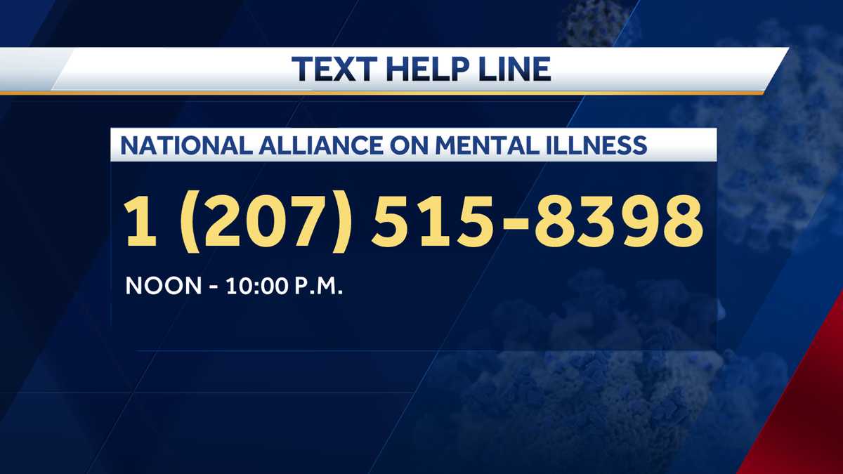 New text line offers comfort to Maine teens dealing with anxiety during ...