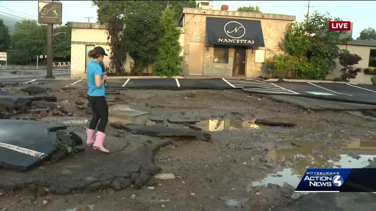 Storms cause destructive flooding in Route 28 area; O'Hara Township declares state of emergency