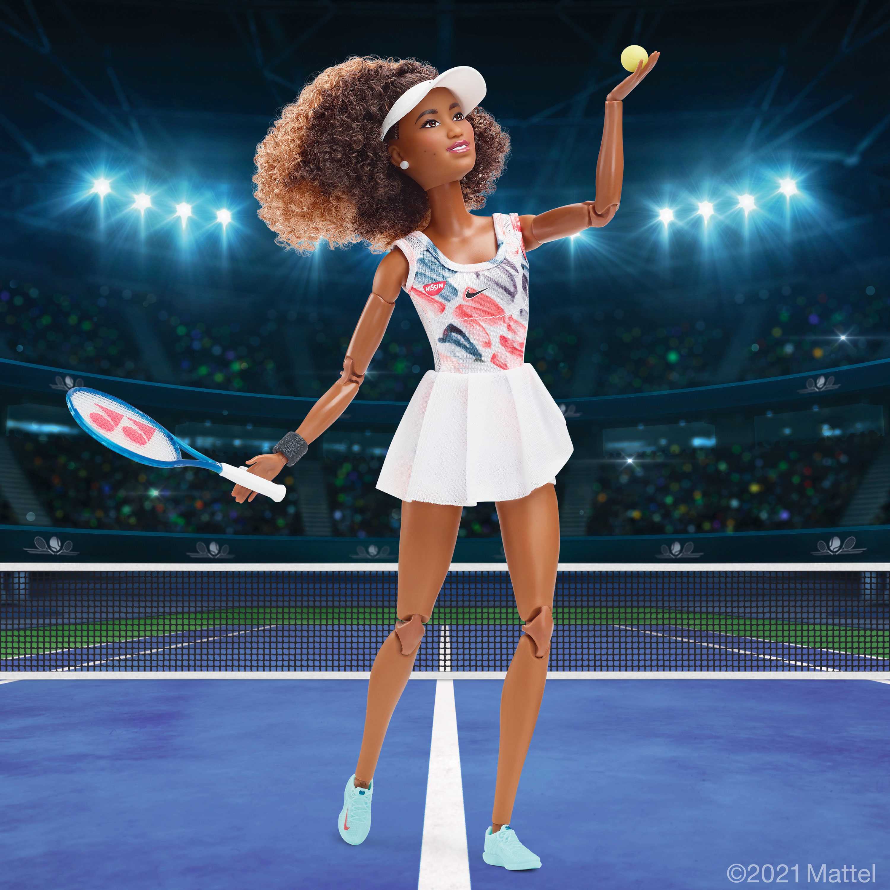 Naomi osaka store barbie doll