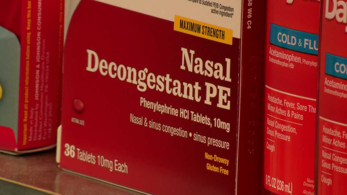 Popular nasal decongestant doesn't actually relieve congestion, FDA