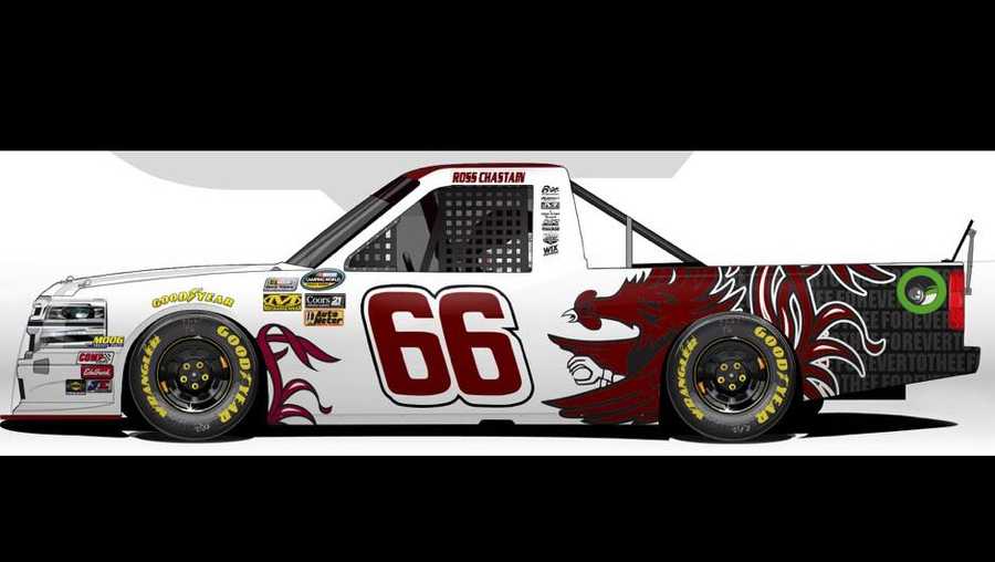 nascar-truck-to-feature-gamecock-paint-scheme-to-honor-basketball-teams