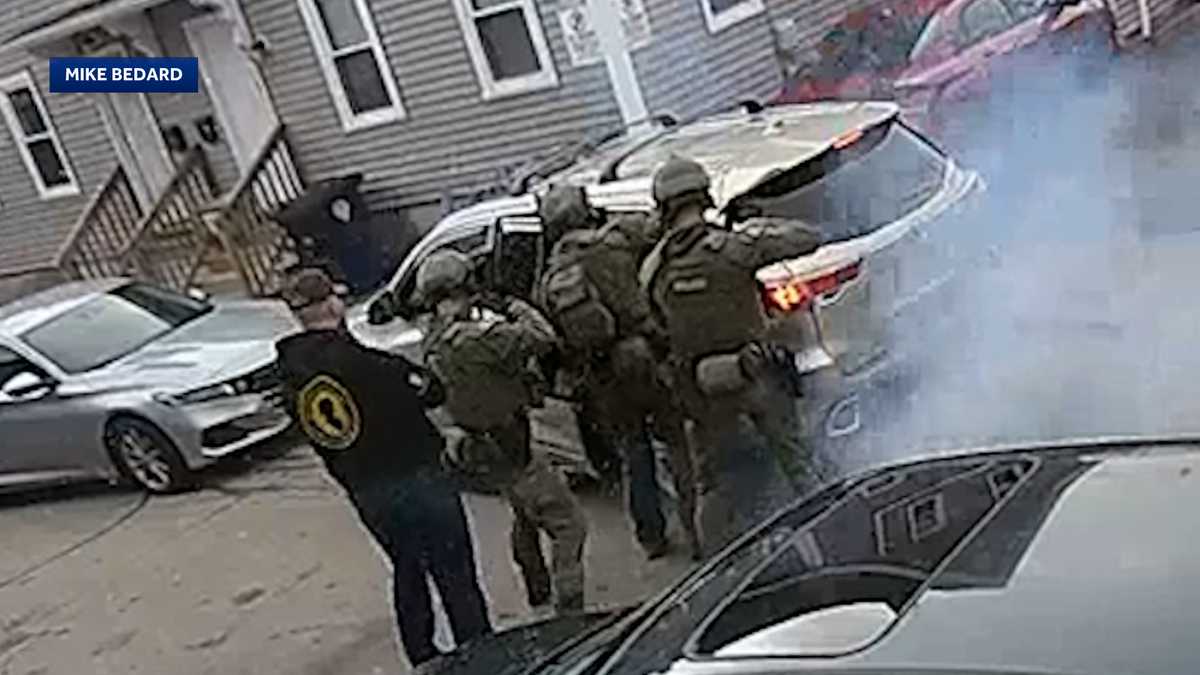 Caught on camera: Escaped man captured in New Hampshire city