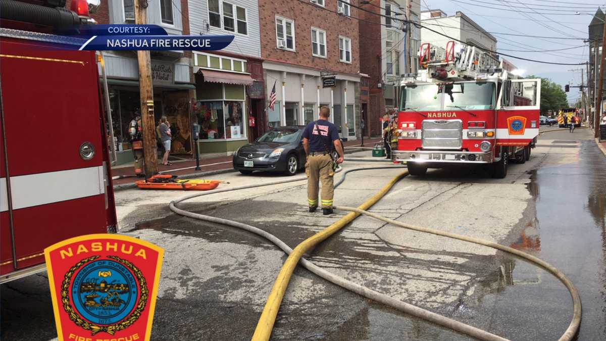 Seven people displaced by Nashua apartment building fire