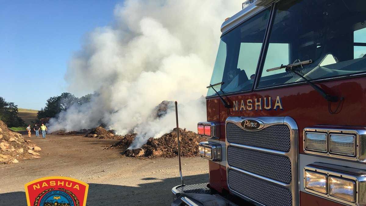 Nashua firefighters respond to landfill fire