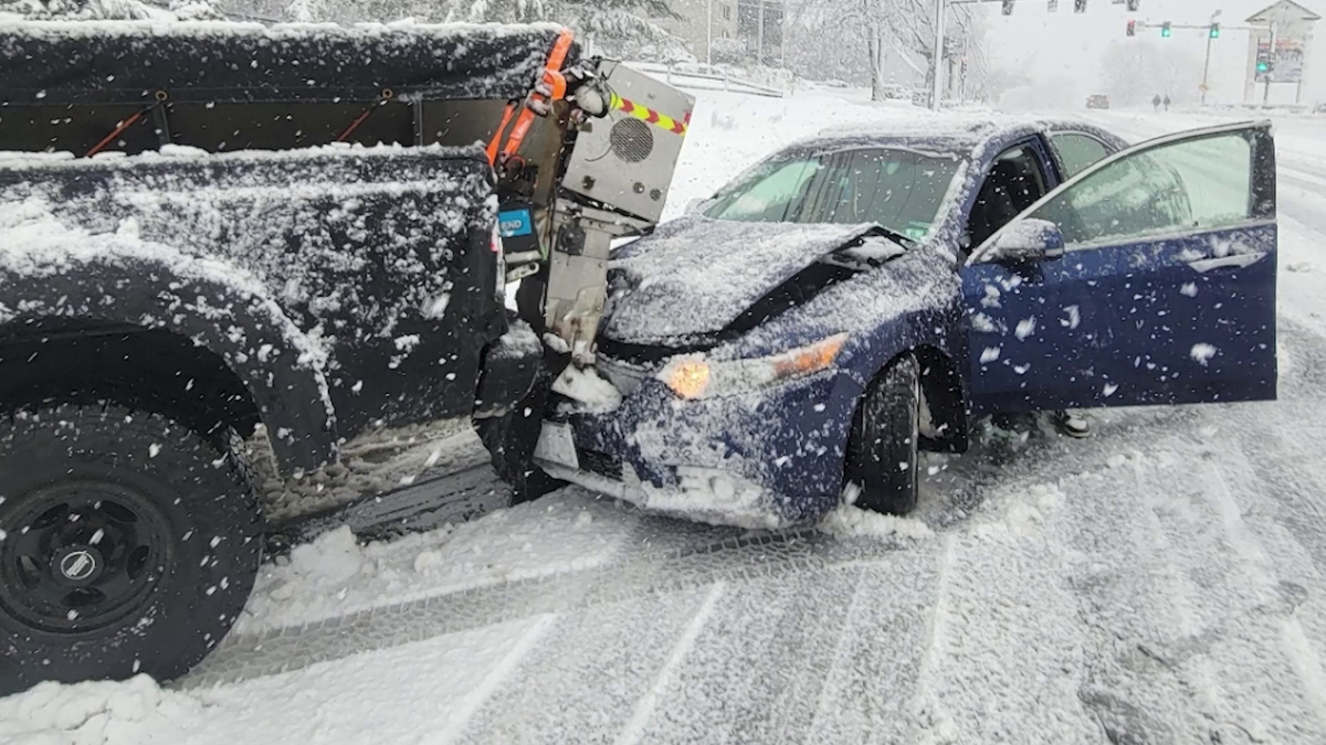 Man accused of threatening plow driver with gun