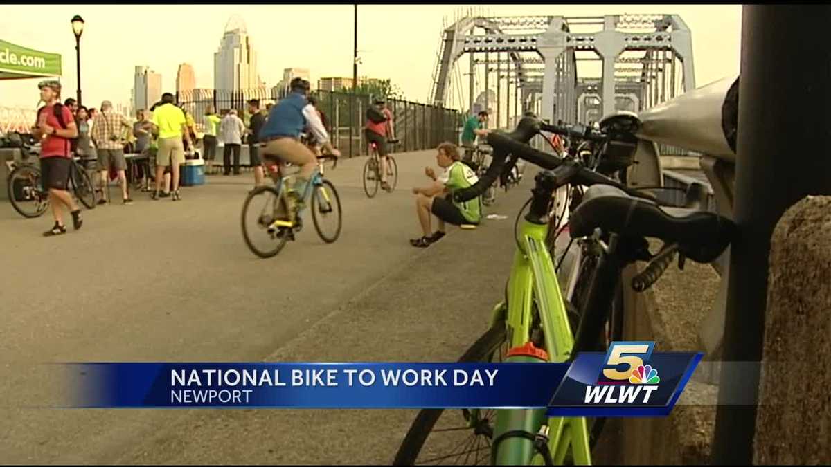 Bicyclists celebrate National Ride Your Bike to Work Day