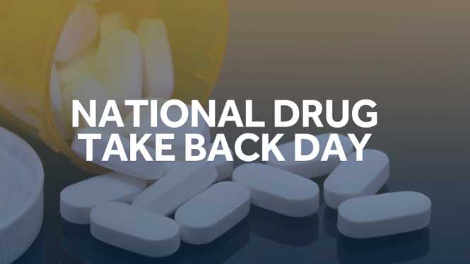 Where to dispose of unused medications on Drug Take Back Day﻿