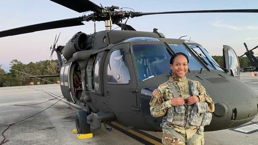 the louisiana army national guard has had a number of trailblazers over the years, such as: command sgt. maj veronica labeaud, the first black female to be promoted to the rank of command sergeant major; col. jona hughes, the first black female to be promoted to the rank of colonel; and col. katrina lloyd, the first black woman to hold simultaneous positions in the medical realm as well as command of a large unit.