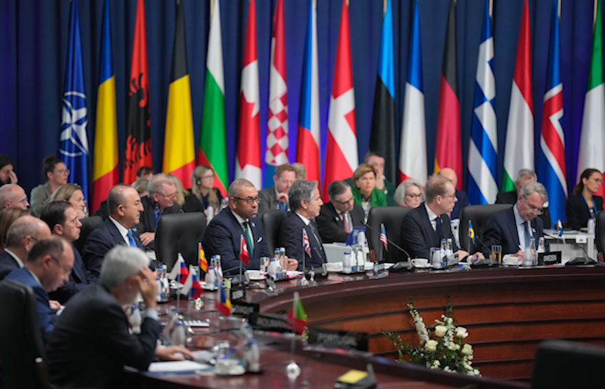 NATO Commits To Future Ukraine Membership, Drums Up Aid