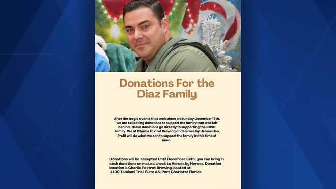 donations to help sgt. elio diaz's family