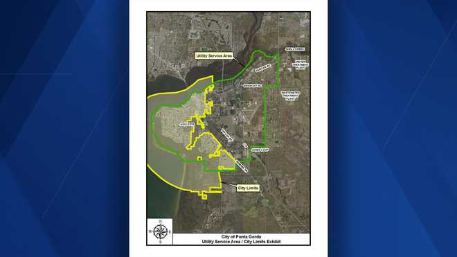 city of punta gorda boil water notice map 1-30-25
